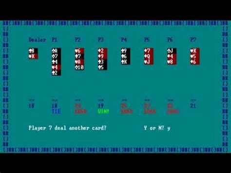Simple Blackjack Game in c++ .